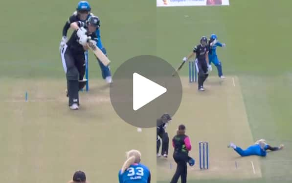 [Watch] Sarah Glenn Takes An Awkward Looking Low Catch In The Hundred 2024